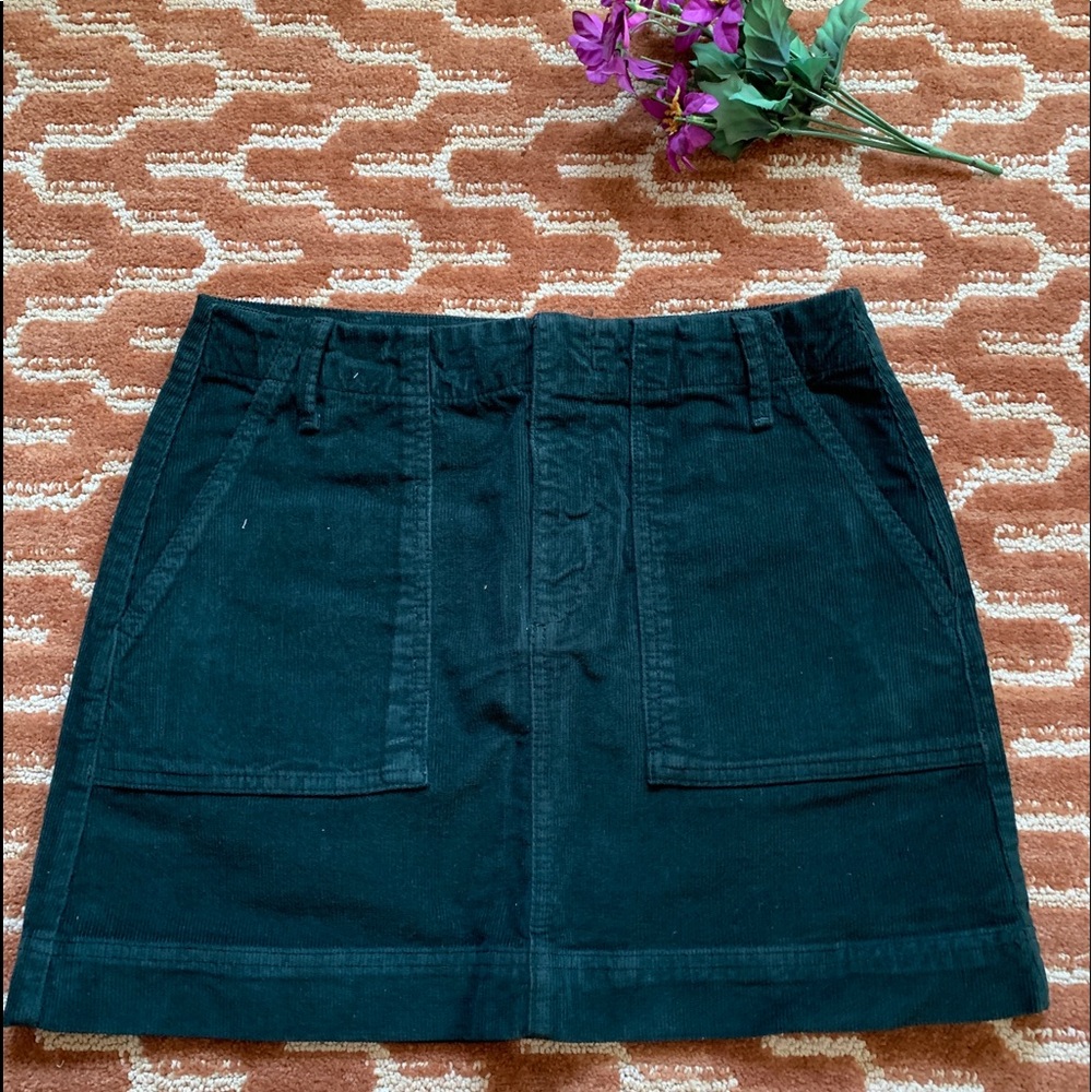 Bdg urban outfitters corduroy utility skirt